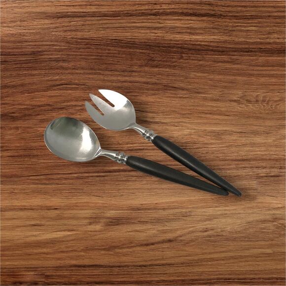 Guildcraft Forged Stainless Salad Set Vintage 60s - Picture 7 of 9